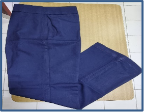 Girl’s Navy Blue Trousers
